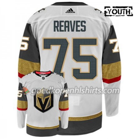 Vegas Golden Knights RYAN REAVES 75 Adidas Wit Authentic Shirt - Kinderen